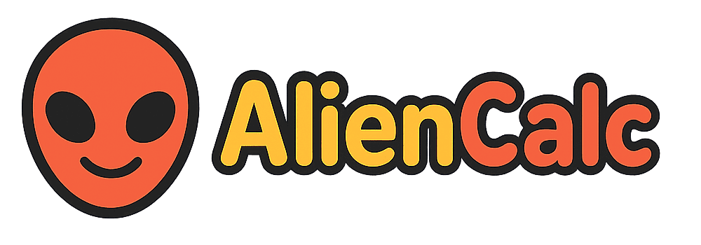 AlienCalc — Real tools, slightly extraterrestrial